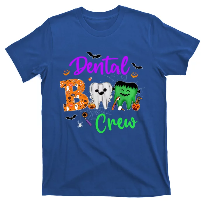 Halloween Boo Dentist Pumpkin Costume Dental Assistant Gift T-Shirt