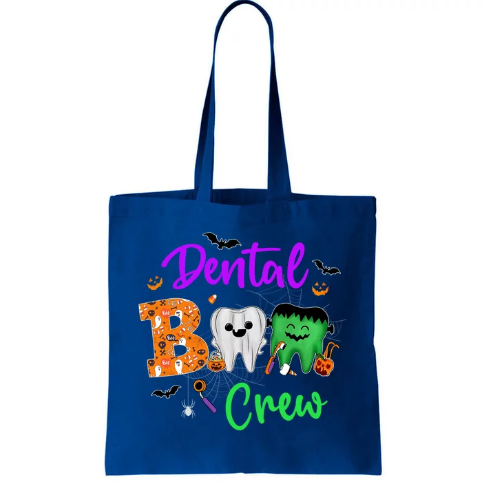 Halloween Boo Dentist Pumpkin Costume Dental Assistant Gift Tote Bag