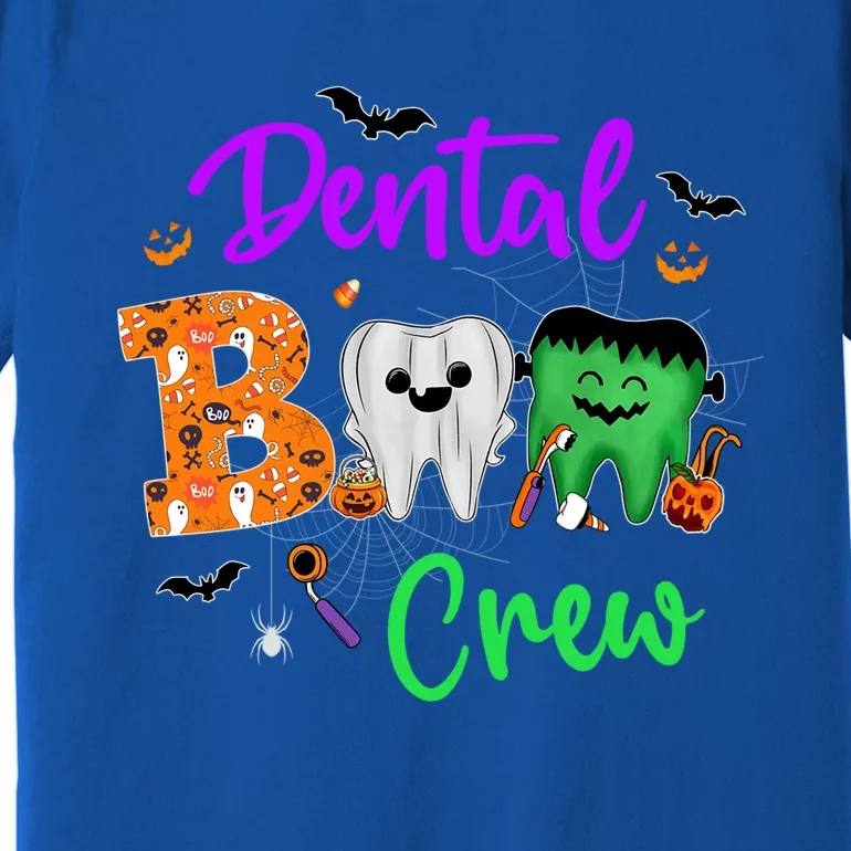 Halloween Boo Dentist Pumpkin Costume Dental Assistant Gift Premium T-Shirt