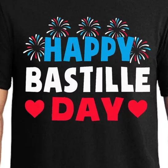 Happy Bastille Day July 14th France Fête Nationale Pajama Set