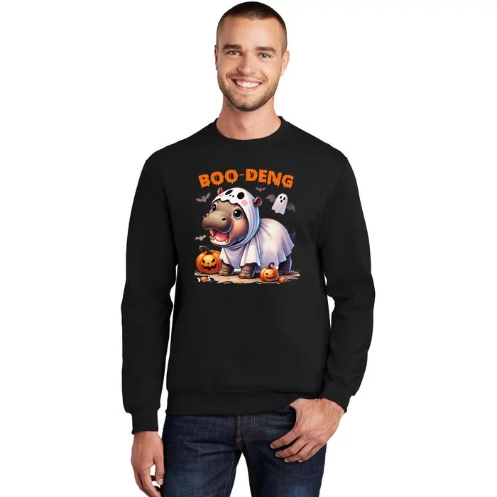 Halloween Boo Deng Moo Deng Hippo Cute Sweatshirt