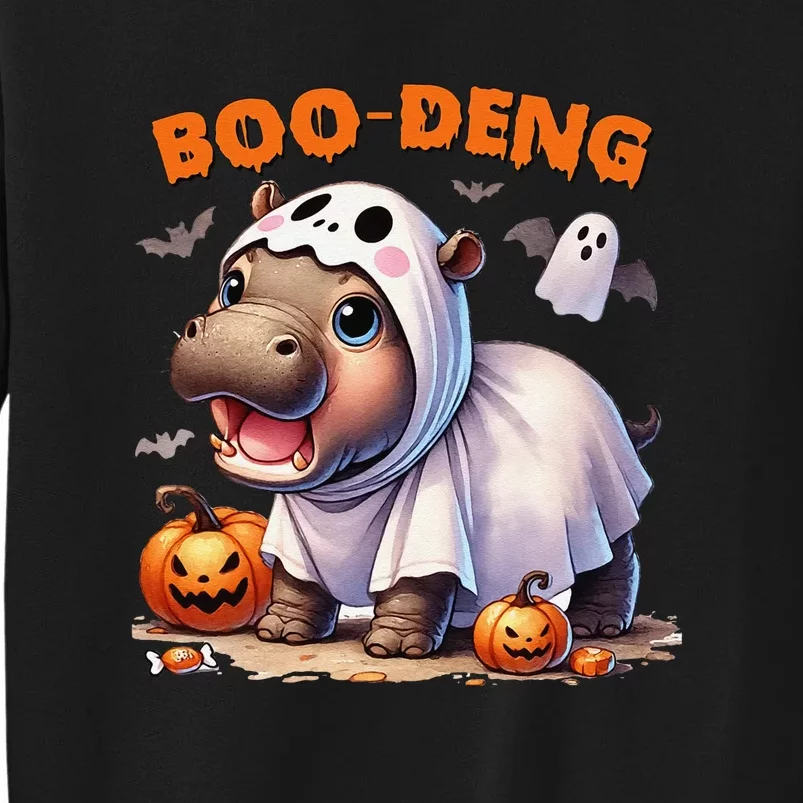 Halloween Boo Deng Moo Deng Hippo Cute Sweatshirt