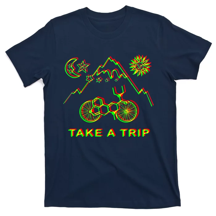 Hofmann Bicycle Da Take A Trip T-Shirt