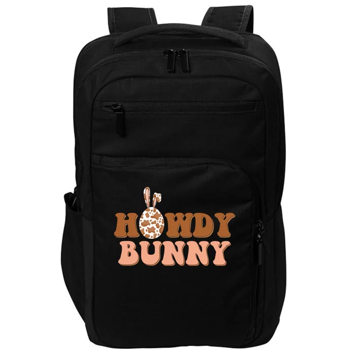 Howdy Bunny Easter Holiday Impact Tech Backpack