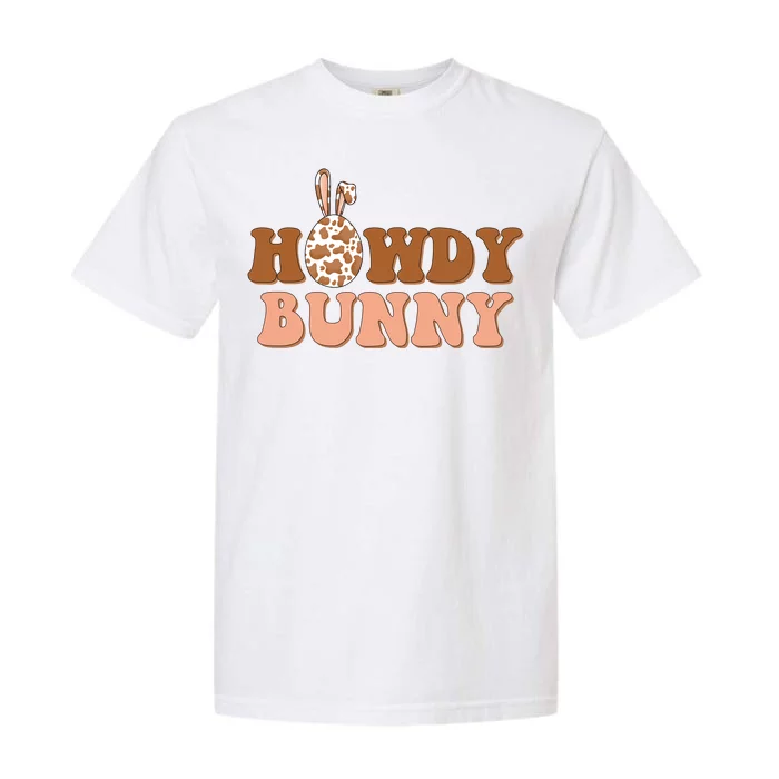 Howdy Bunny Easter Holiday Garment-Dyed Heavyweight T-Shirt