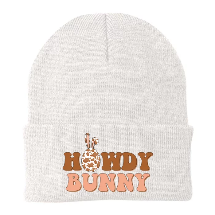 Howdy Bunny Easter Holiday Knit Cap Winter Beanie