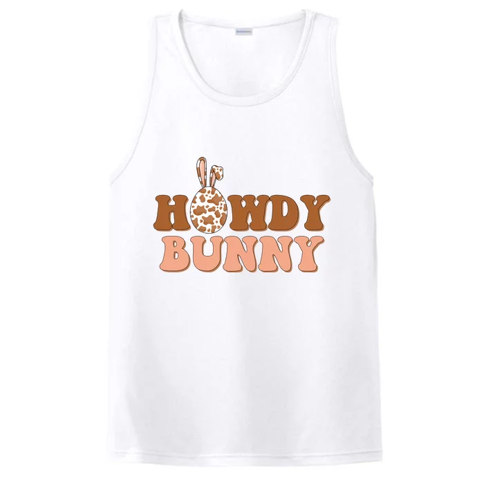 Howdy Bunny Easter Holiday Performance Tank