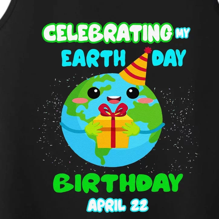 Happy Birthday & Earth Day April 22nd Green Gift Performance Tank