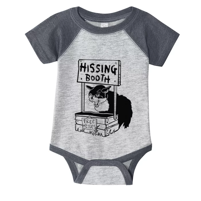 Hissing Booth Funny Cta Kitten Meow Infant Baby Jersey Bodysuit