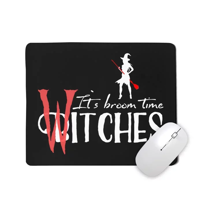 Halloween Bitch For A Halloween Party Witch Mousepad