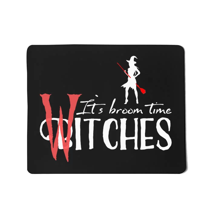 Halloween Bitch For A Halloween Party Witch Mousepad