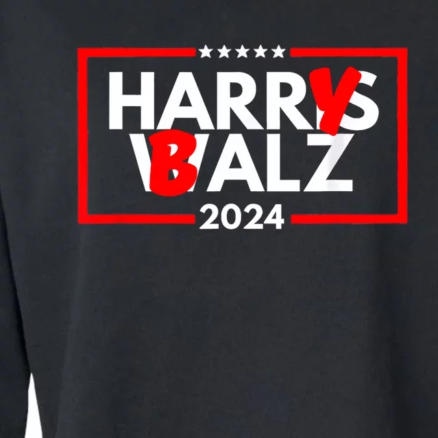 Harrys Balz Funny Harry Balz 2024 Cropped Pullover Crew