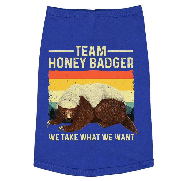 Honey Badger For Ratel Honey Badger Lover Doggie Tank