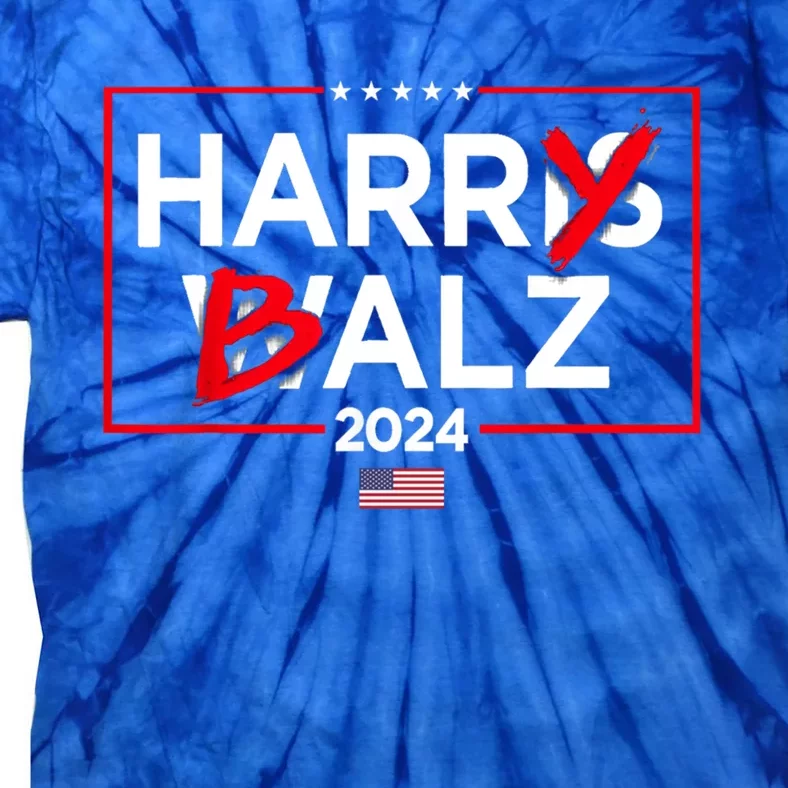 Harry Balz Funny Harris Walz Gift Tie-Dye T-Shirt