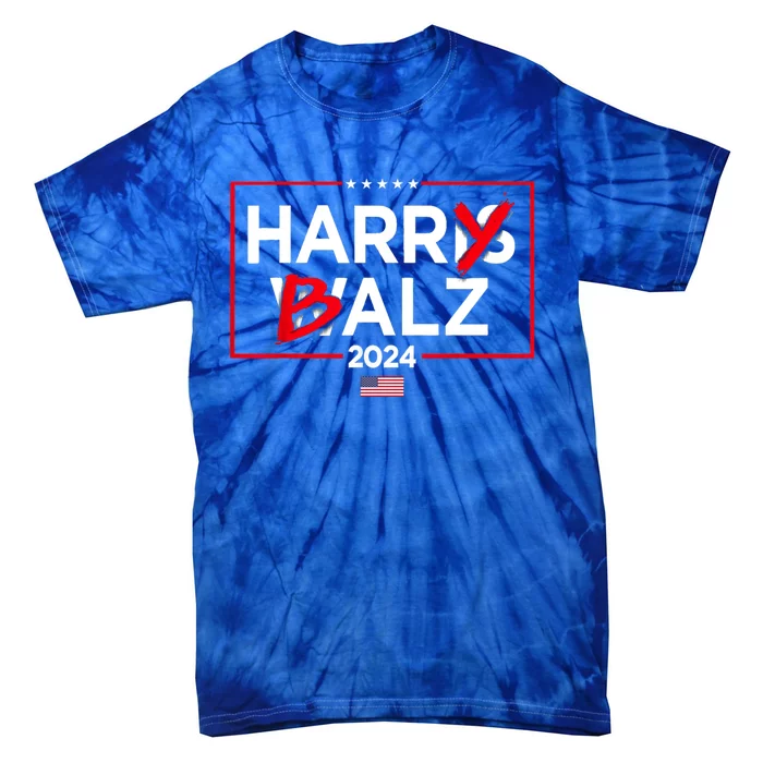 Harry Balz Funny Harris Walz Gift Tie-Dye T-Shirt