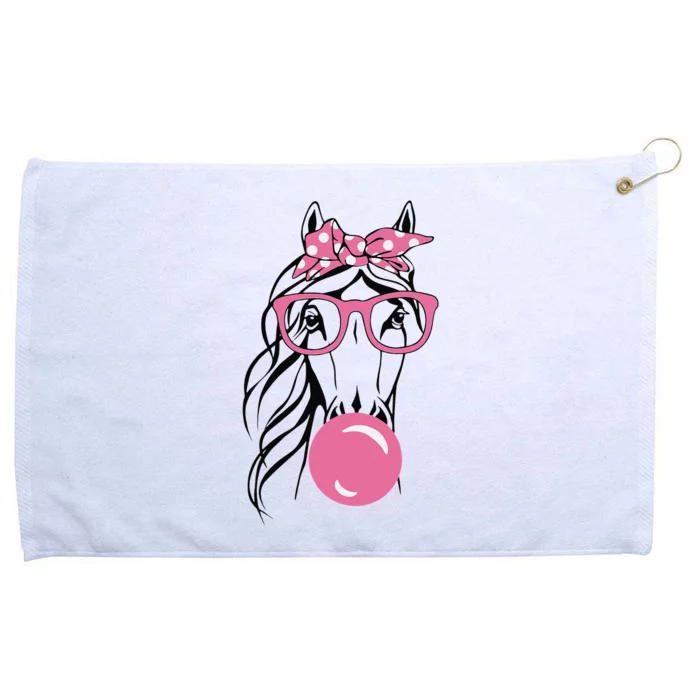 Horse Bandana For Horse Riding Horse Lover Women Grommeted Golf Towel