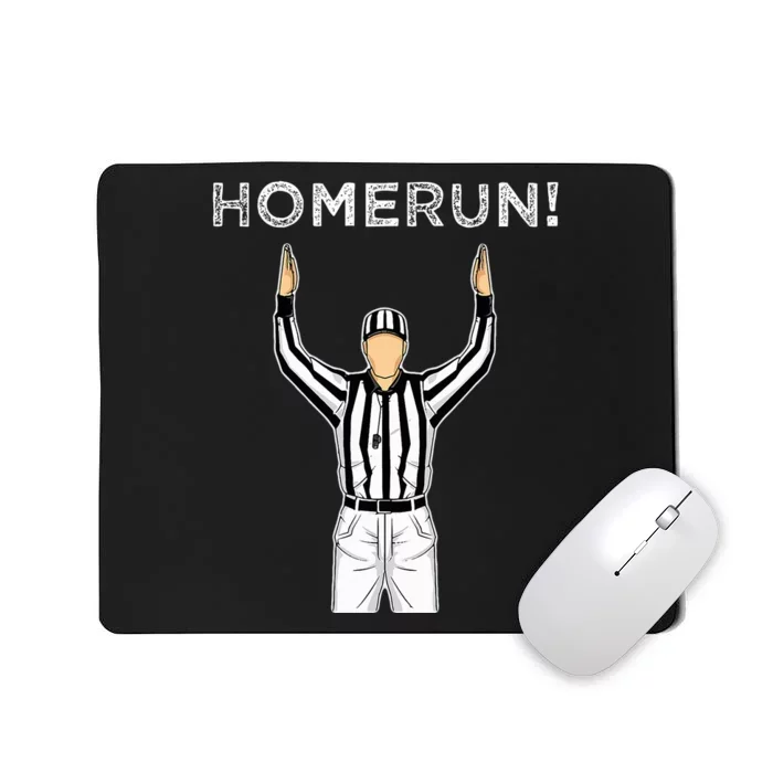 Homerun Baseball Football Mousepad