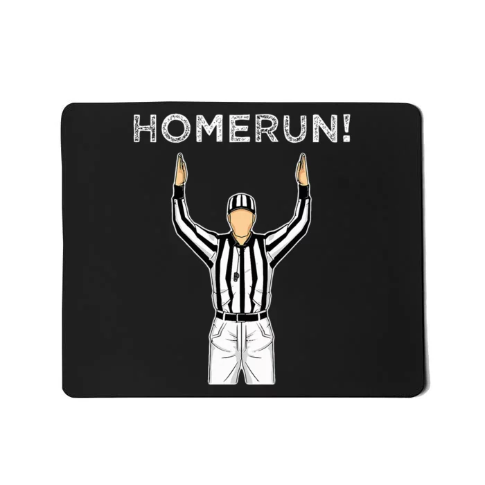 Homerun Baseball Football Mousepad