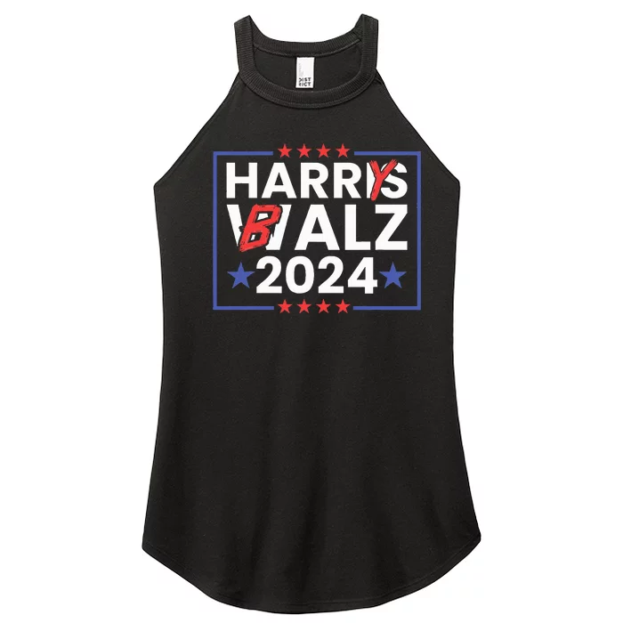 Harrys Balz Funny Harry Balz 2024 Women’s Perfect Tri Rocker Tank