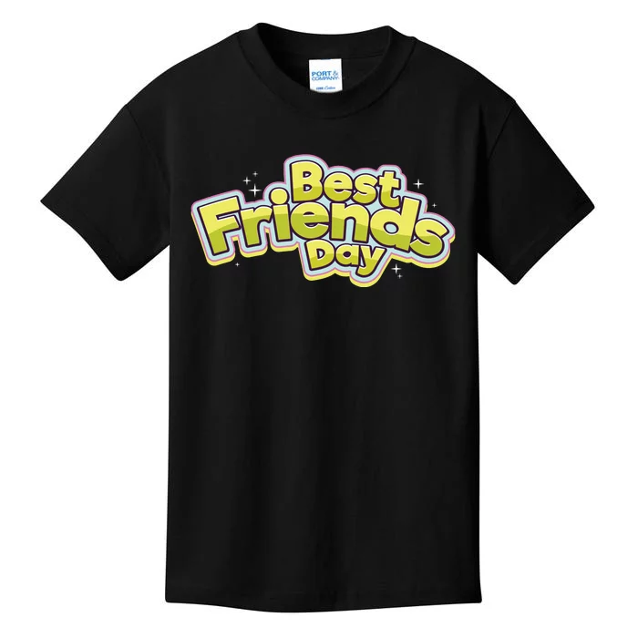 Happy Best Friends Day Celebration Kids T-Shirt