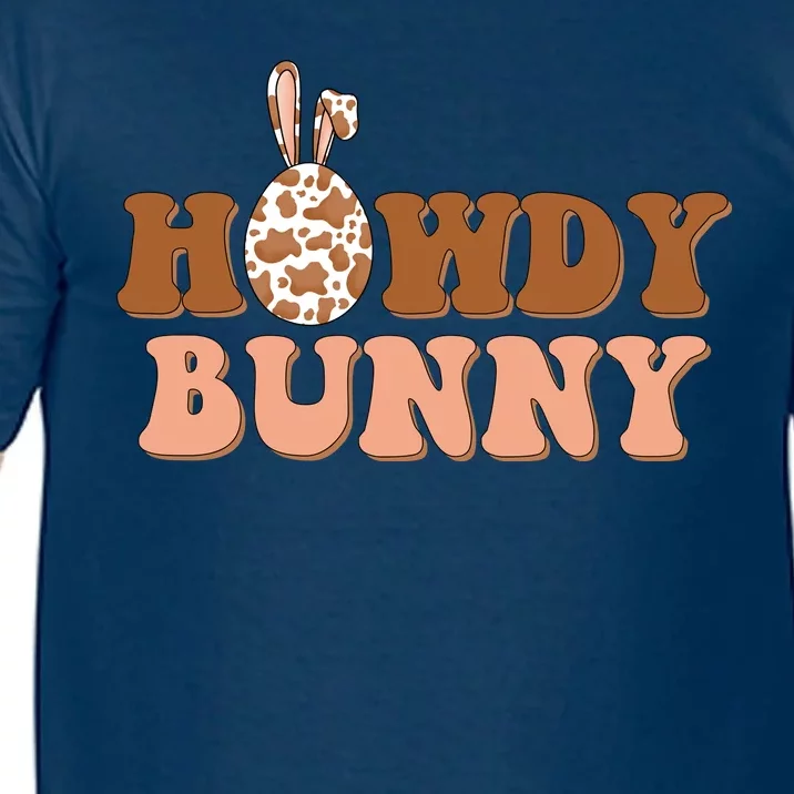 Howdy Bunny Funny Cute Cowboy Cowgirl Easter Comfort Colors T-Shirt