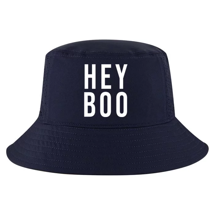 Hey Boo Funny Halloween Festive Cool Comfort Performance Bucket Hat