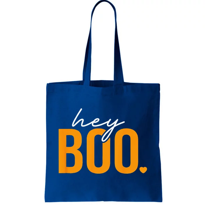 Hey Boo Funny Halloween Pun Ghost Spooky Tote Bag