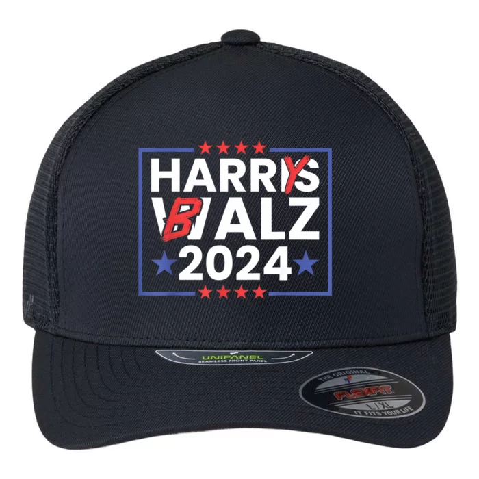 Harrys Balz Funny Harry Balz 2024 Flexfit Unipanel Trucker Cap