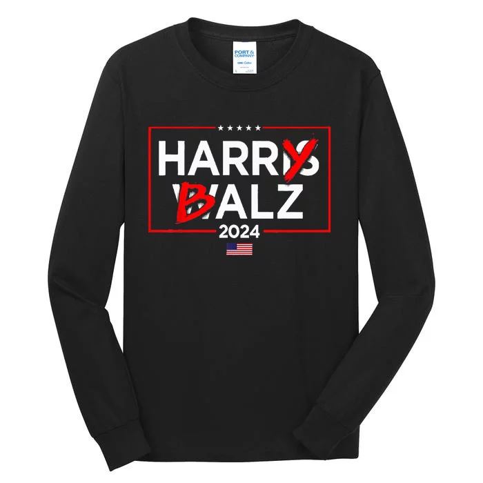 Harry Balz Funny Harris Walz Tall Long Sleeve T-Shirt