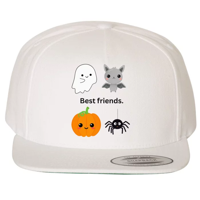 Halloween Best Friends Wool Snapback Cap