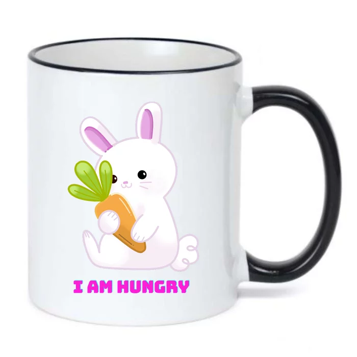 Happy Bunny Funny Black Color Changing Mug