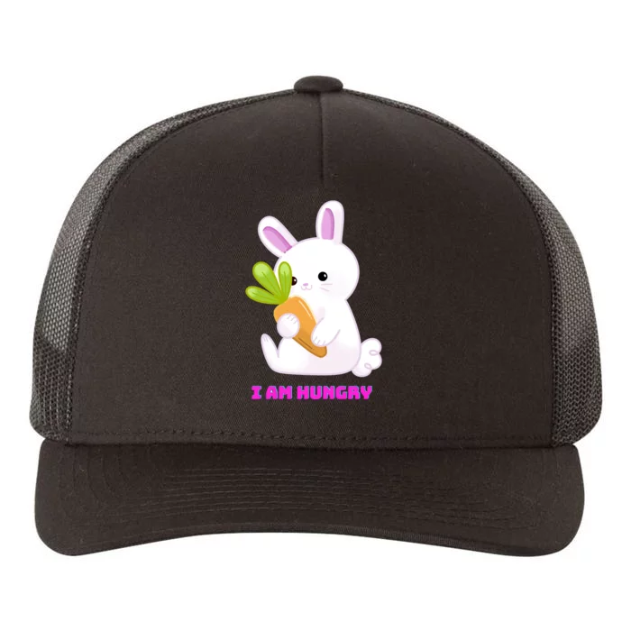 Happy Bunny Funny Yupoong Adult 5-Panel Trucker Hat