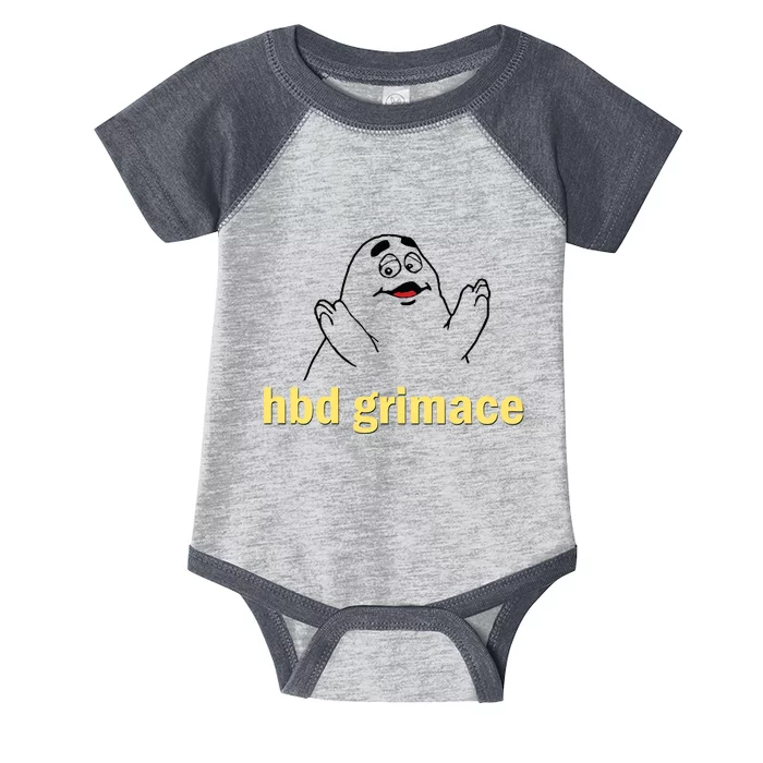 Happy Birthday Grimace Birthday Grimace Birthday Infant Baby Jersey Bodysuit