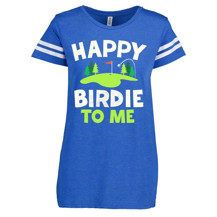 Happy Birdie Golfer Funny Golf Birthday Gift Enza Ladies Jersey Football T-Shirt