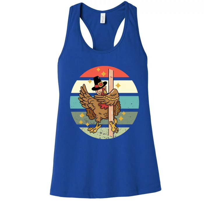 Holiday Bird Gift Women's Racerback Tank