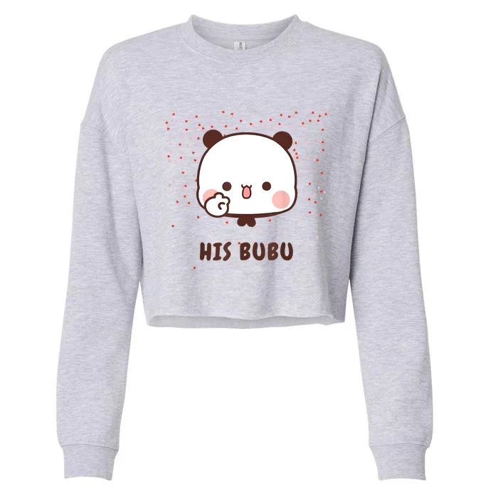 His Bubu Gift Bubu And Dudu Cropped Pullover Crew