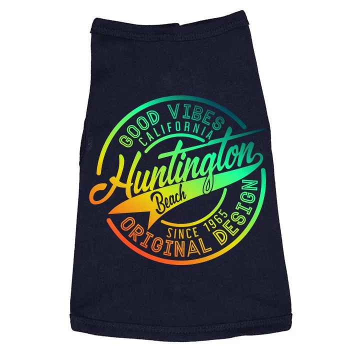 Huntington Beach Good Vibes Original Design Doggie Tank