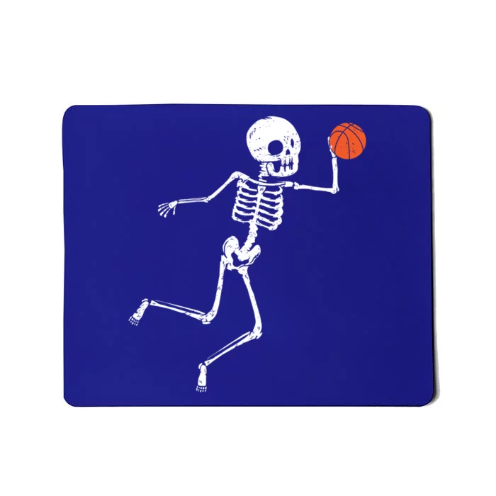 Halloween Basketball Game Scary Skeleton Halloween Lover Gift Mousepad