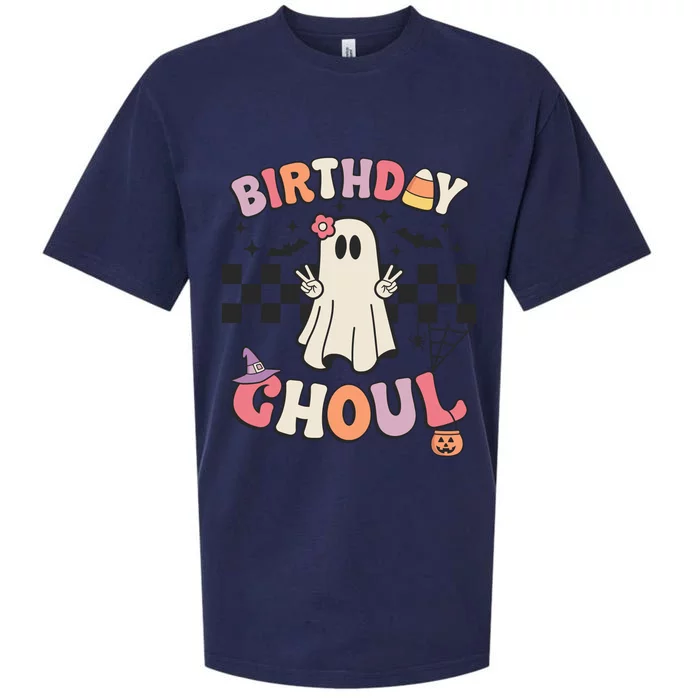 Halloween Birthday Ghoul Bday Party Anniversary Sueded Cloud Jersey T-Shirt