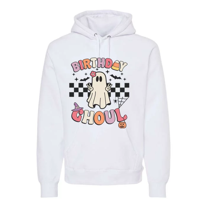 Halloween Birthday Ghoul Bday Party Anniversary Premium Hoodie