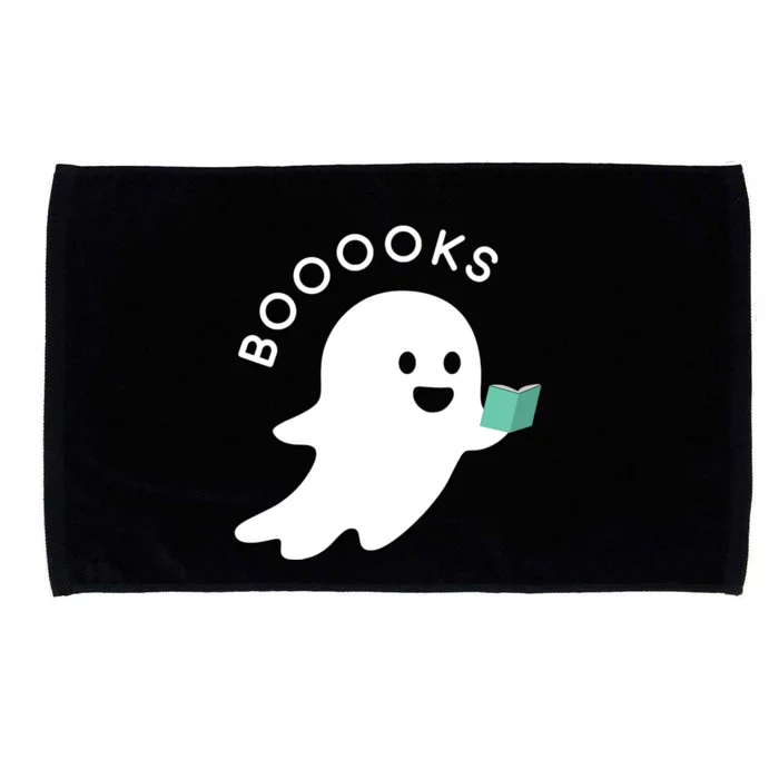 Halloween Booooks Ghost Reading Boo Read Books Library Great Gift Microfiber Hand Towel