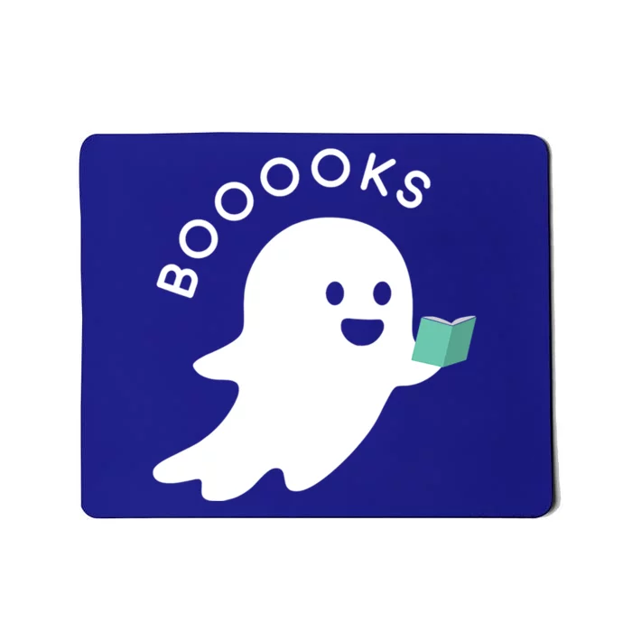 Halloween Booooks Ghost Reading Boo Read Books Library Great Gift Mousepad