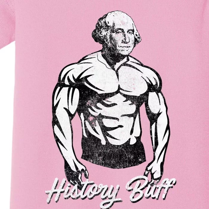 History Buff George Washington Baby Bodysuit