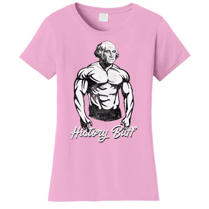 History Buff George Washington Women's T-Shirt