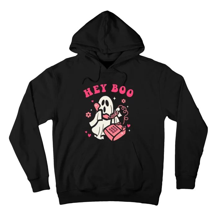 Hey Boo Ghost Halloween Hoodie