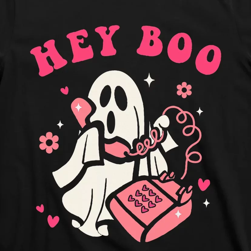 Hey Boo Ghost Halloween T-Shirt