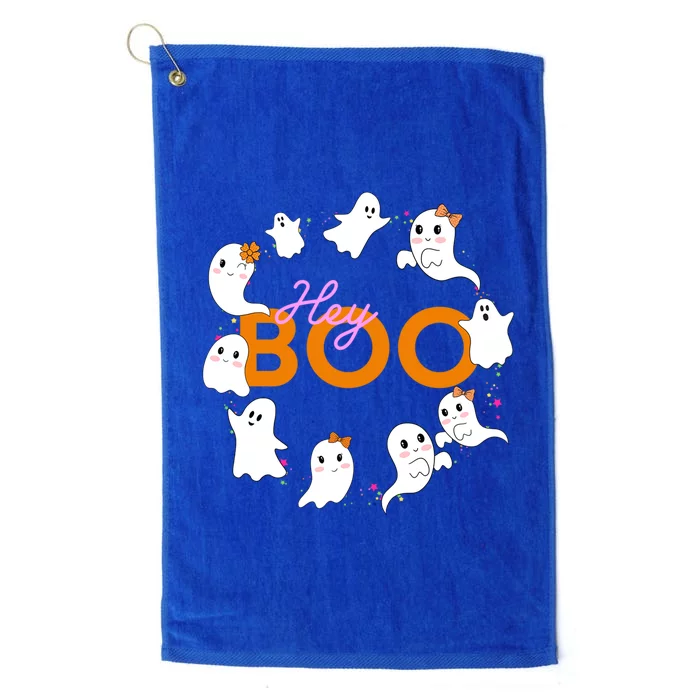 Hey Boo! Great Gift Platinum Collection Golf Towel