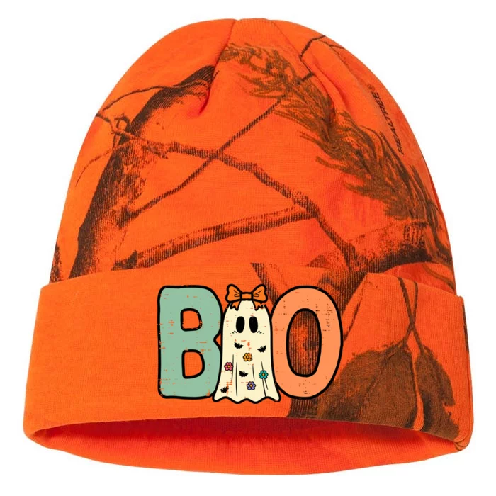 Halloween Boo Ghost Cute Costume Kati - 12in Camo Beanie