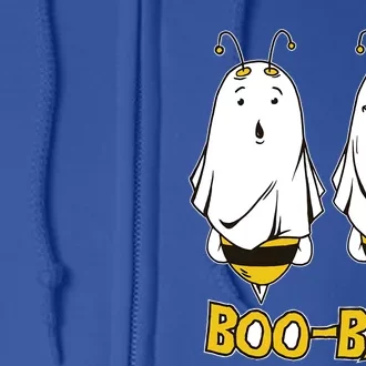 Halloween Bee Ghosts Boo Bees Gift Full Zip Hoodie