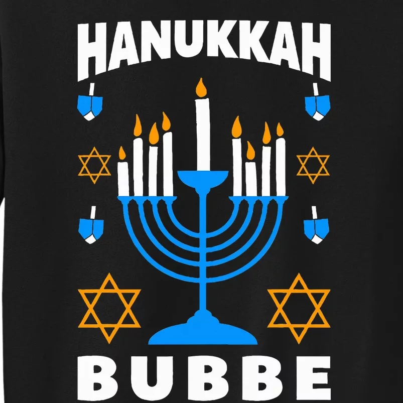 Hanukkah Bubbe Grandma Jewish Festival Chanukah Latke Hanuka Tall Sweatshirt